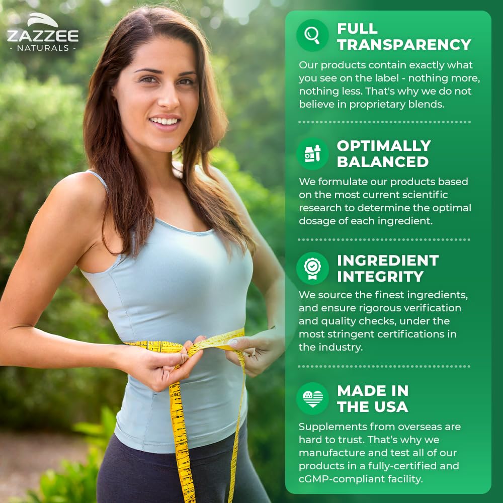Zazzee Extra Strength Green Tea 20:1 Extract, 6000 mg Strength, 50% EGCG ZazzeeBuy Supplements Australia