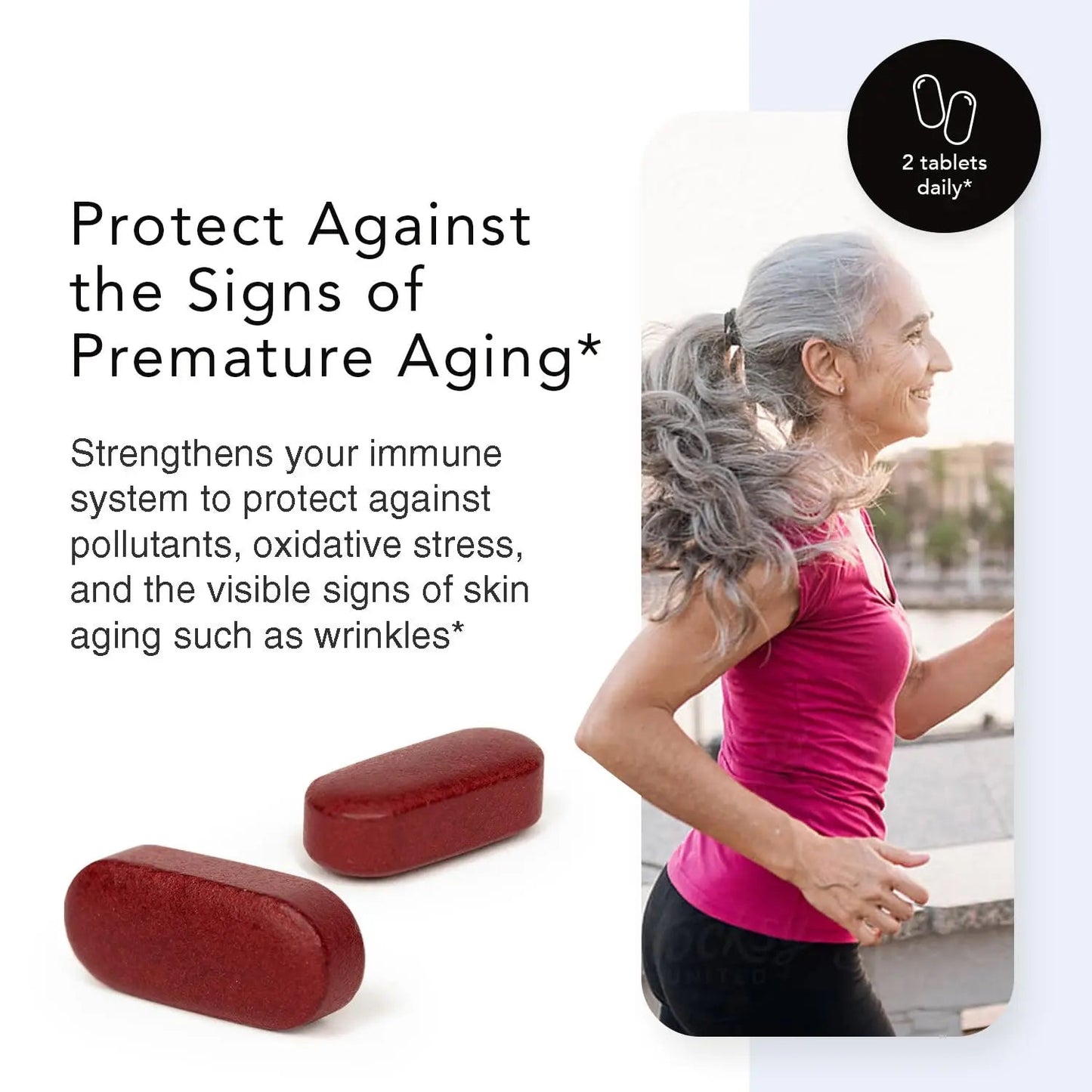 Nugevity AS 10® Life – Stress, Immune Support and Anti Aging Supplement - Multivitamin and Antioxidants Tablet, Resveratrol, Alpha Lipoic Acid Nugevity