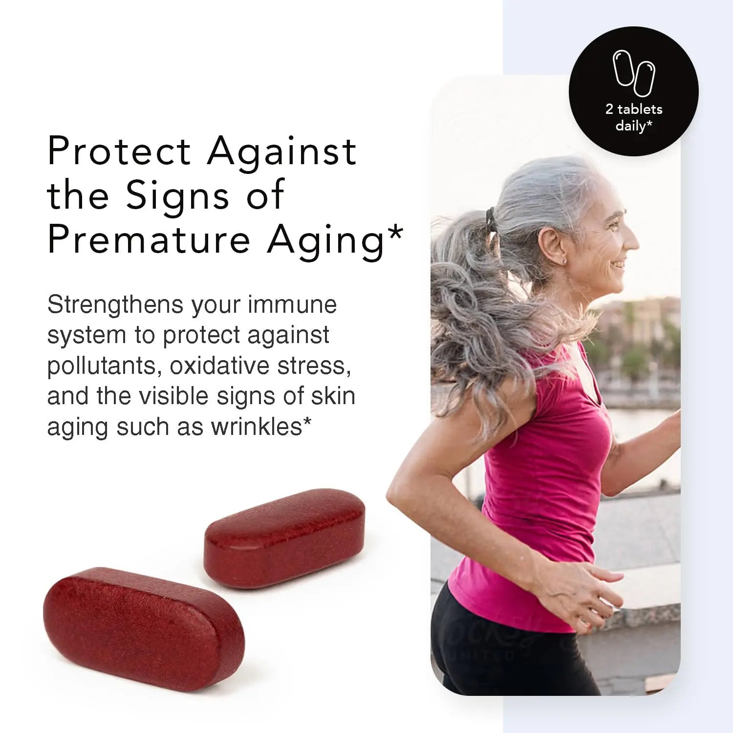 Nugevity AS 10® Life – Stress, Immune Support and Anti Aging Supplement - Multivitamin and Antioxidants Tablet, Resveratrol, Alpha Lipoic Acid Nugevity