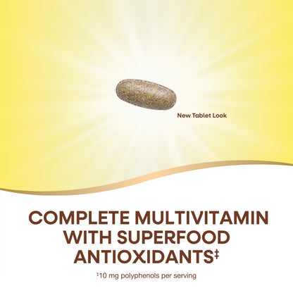 Nature's Way Alive! Daily Complete Multivitamin for Women, Supports Energy Metabolism, Hair, Skin & Nails*, B-Vitamins