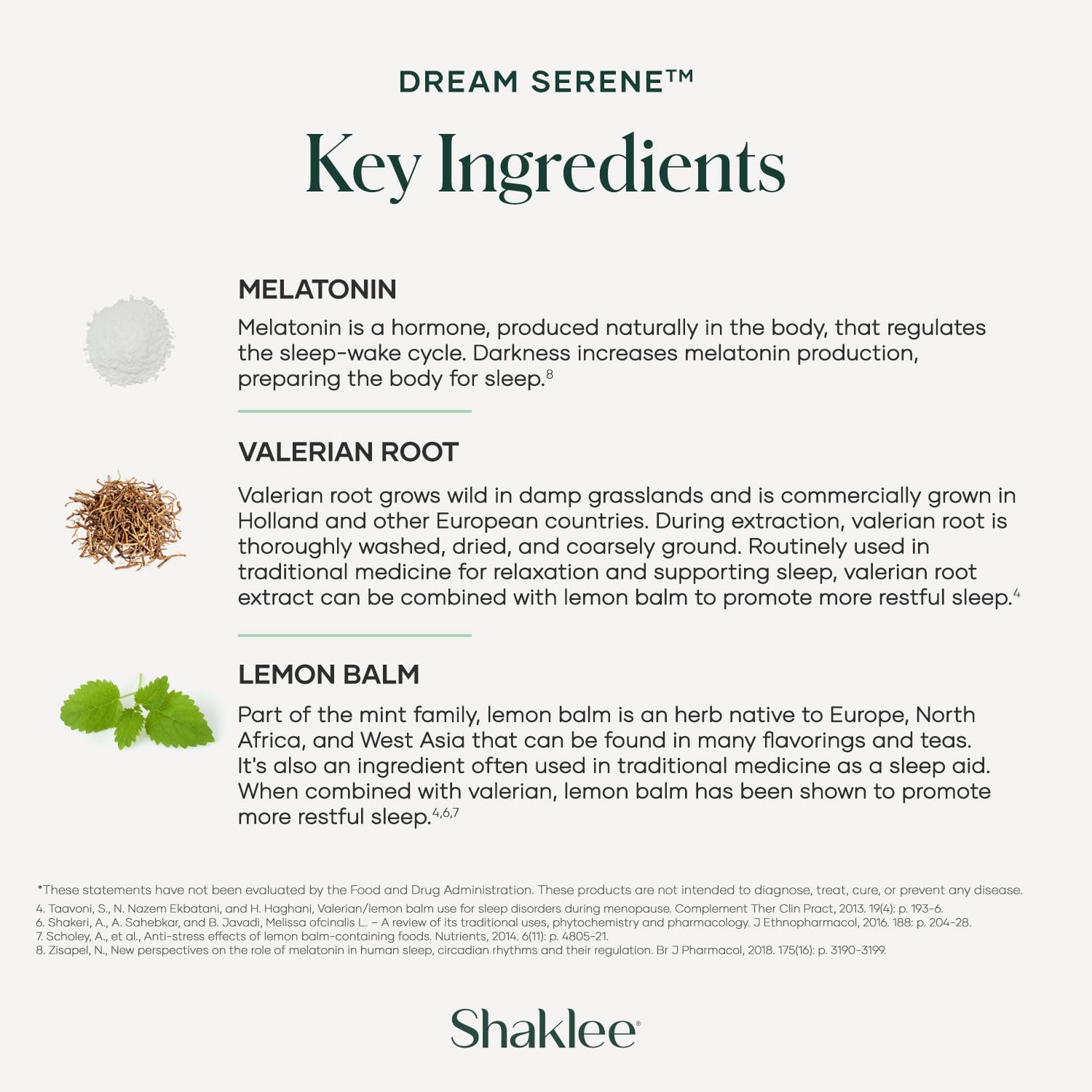 Shaklee - Dream Serene™ Melatonin Sleep Aid - Fall Asleep Faster, Wake Up Refreshed - with Melatonin, Valerian, Lemon Balm, L-Theanine - for Ultimate Beauty Sleep - 30 Softgels ShakleeBuy Supplements Australia