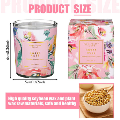 MTLEE 24 Pcs Candles for Home Scented Candle Gifts for Women Bulk 8 Long Lasting Aromatherapy Jar MTLEEBuy Supplements Australia