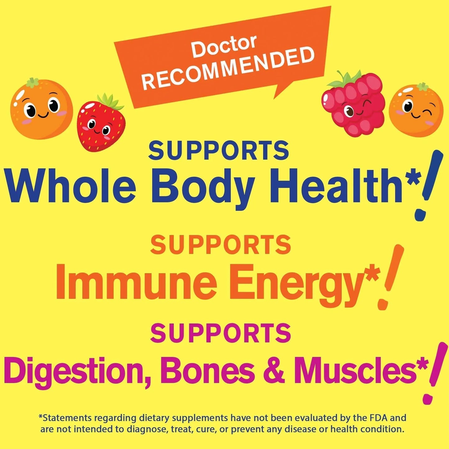 WellYeah Kids Multivitamin Gummies | Vitamin C, D3, E, A, B6, B12, Biotin, Zinc, Folic Acid, Iodine, and Niacin | Immune and Energy Support WellYeahBuy Supplements Australia