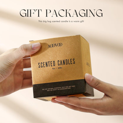 AOOVOO Lilac Candle, Candles Gifts for Women, Green Leaves Lilac Candle, Scented Candle AOOVOOBuy Supplements Australia