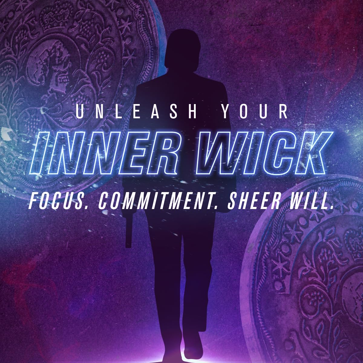 Jacked Factory X John Wick - Wick Mode Pre Workout Powder - Intense Energy, Battle-Ready Focus, Unstoppable Commitment, and Sheer Will