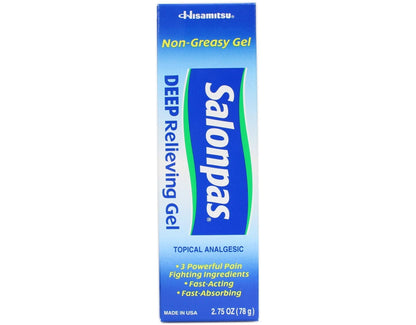 Salonpas Deep Pain Relieving Gel 2.75oz by Salonpas SalonpasBuy Supplements Australia