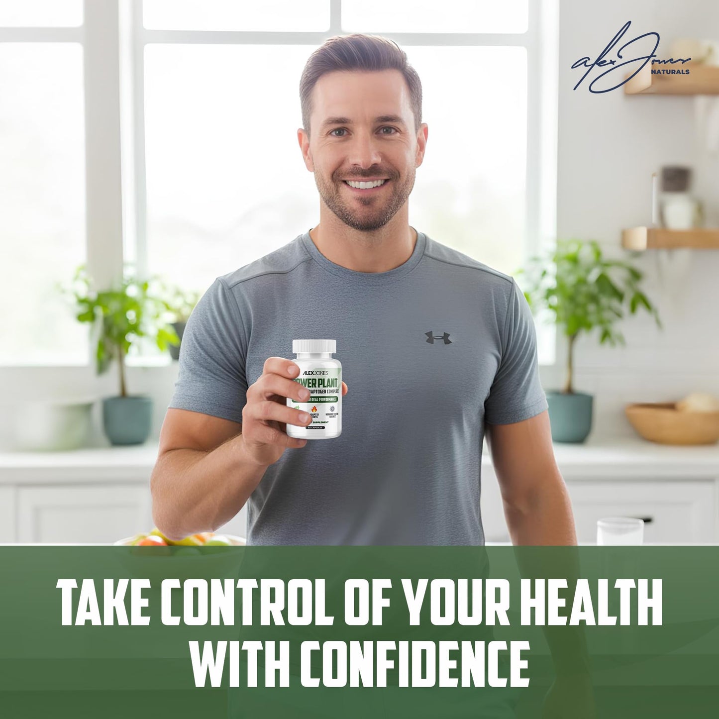 Adaptogenic Mushrooms with Cordyceps & Rhodiola – Daily Blend with Zinc, Selenium & Boron –Vegan Mushroom Capsules Supplement for Active Lifestyles – No Fillers or Additives – 60 Count Alex Jones NaturalsBuy Supplements Australia