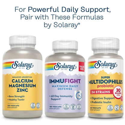 Solaray Once Daily Adult 50+ Complete Multivitamin for Women & Men, Essential Vitamins & Chelated Minerals for Healthy Energy, Heart, Brain & Immune Support SOLARAYBuy Supplements Australia