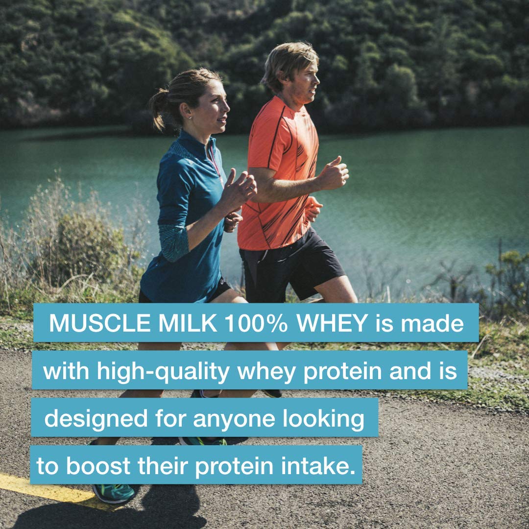 Muscle Milk 100% Whey With Probiotics Protein Powder, Chocolate, 1.85 Pound, 23 Serving Muscle MilkBuy Supplements Australia