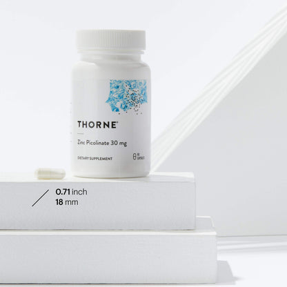 Thorne Zinc Picolinate 30 mg - Well-Absorbed Zinc Supplement for Growth and Immune THORNEBuy Supplements Australia