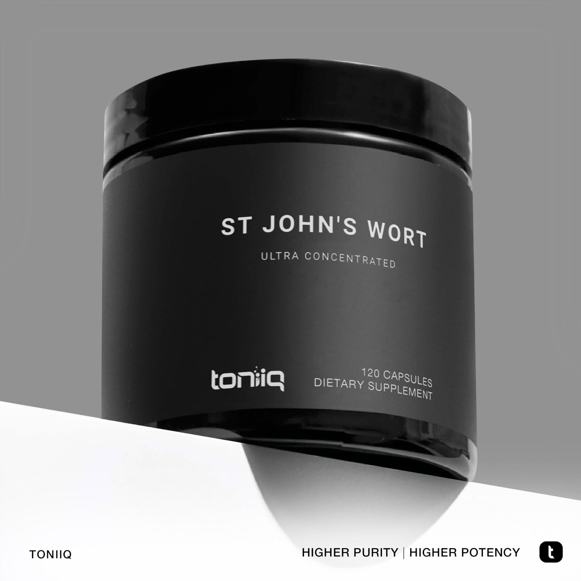 1,000mg Ultra High Strength St. John's Wort Capsules (Non-GMO) - 7X Concentrated ToniiqBuy Supplements Australia