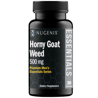 Nugenix Nitric Oxide Booster Horny Goat Weed Supplements Bundle