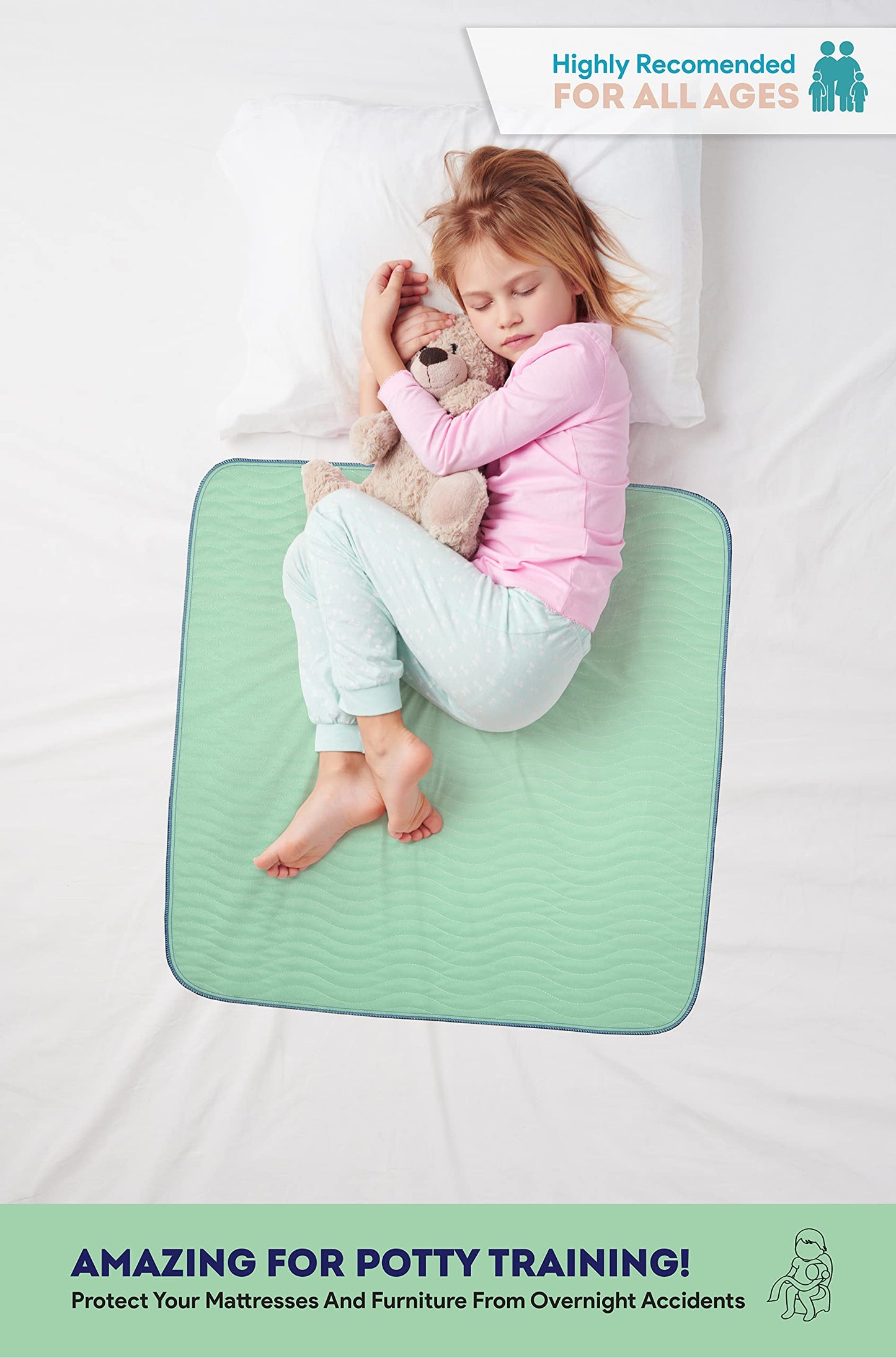 IMPROVIA® Washable Underpads 34" x 36" (Pack of 10) Heavy Absorbenc IMPROVIABuy Supplements Australia