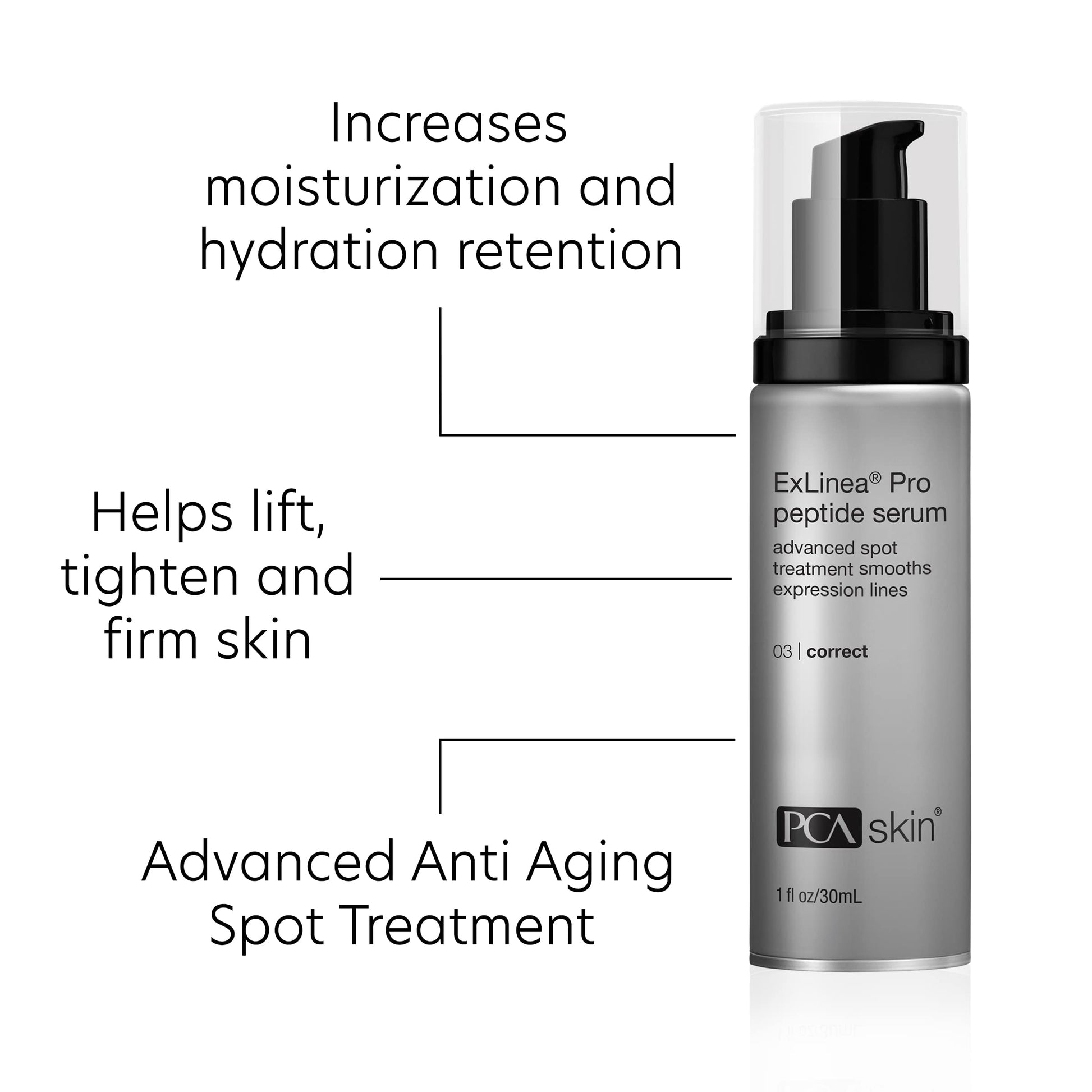 PCA SKIN ExLinea Pro Peptide Serum for Face, Peptide Complex Serum PCA SKINBuy Supplements Australia