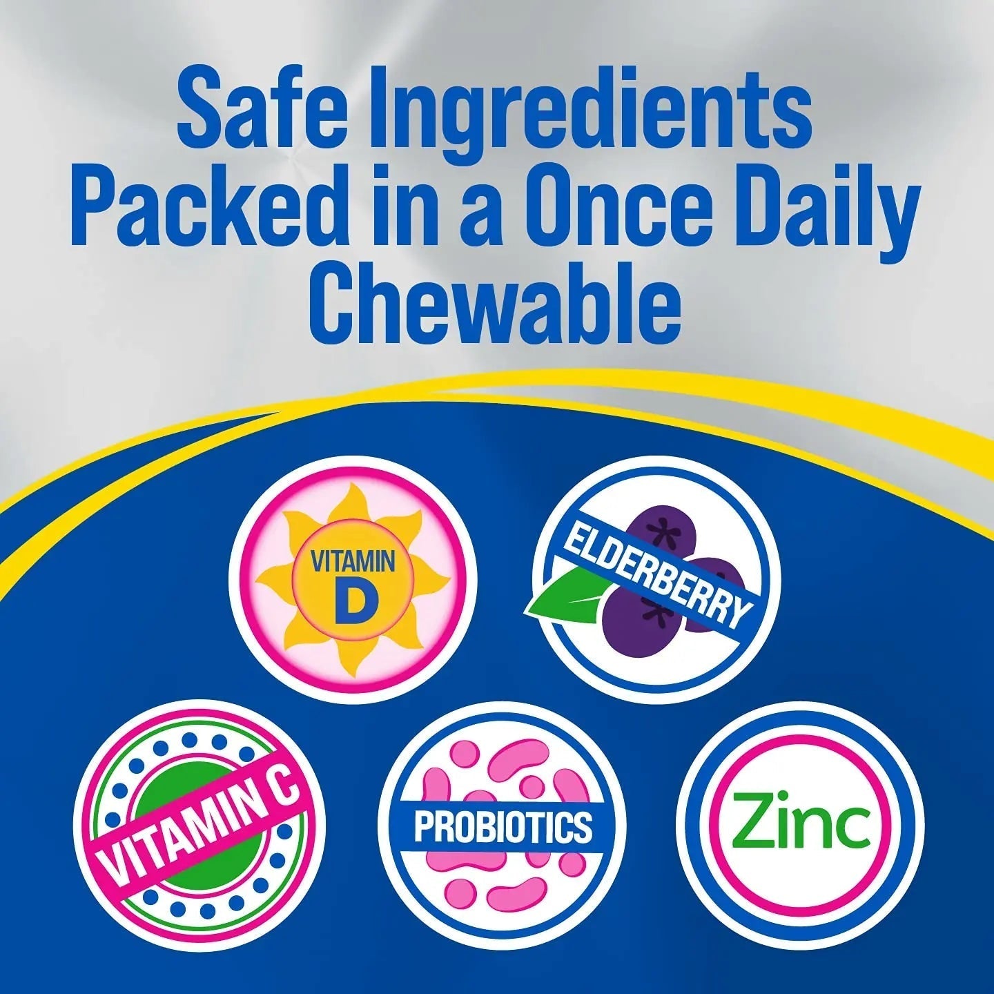 Culturelle Kids Complete Chewable Multivitamin + Probiotic for Kids & Immune Defense Probiotic with Vitamin C Culturelle