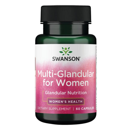Swanson Multi-GLANDULAR for Women 60 Cap Swanson