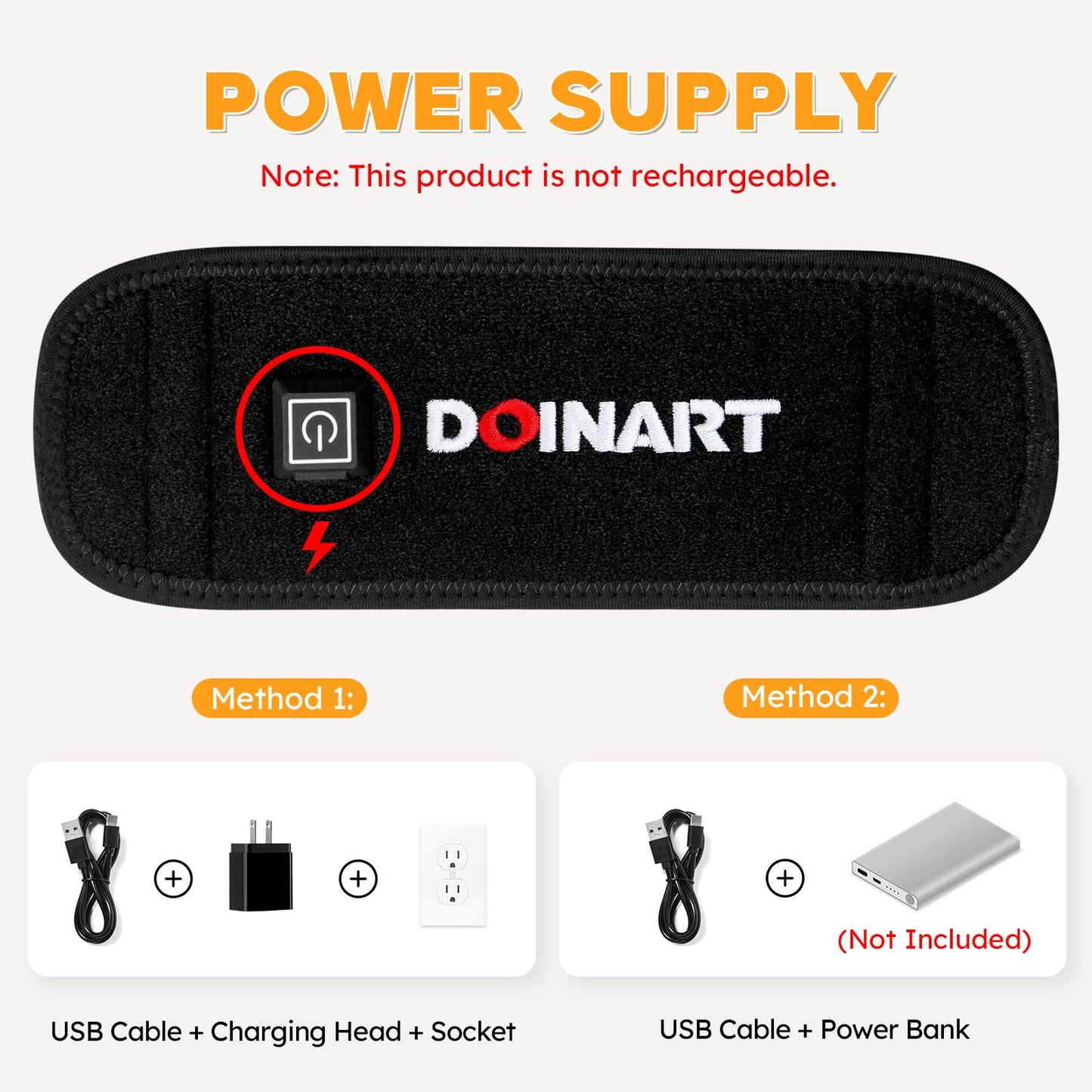 Doinart Red Light Therapy Belt for Neck, Portable Near Infrared Light Therapy for Face DoinartBuy Supplements Australia