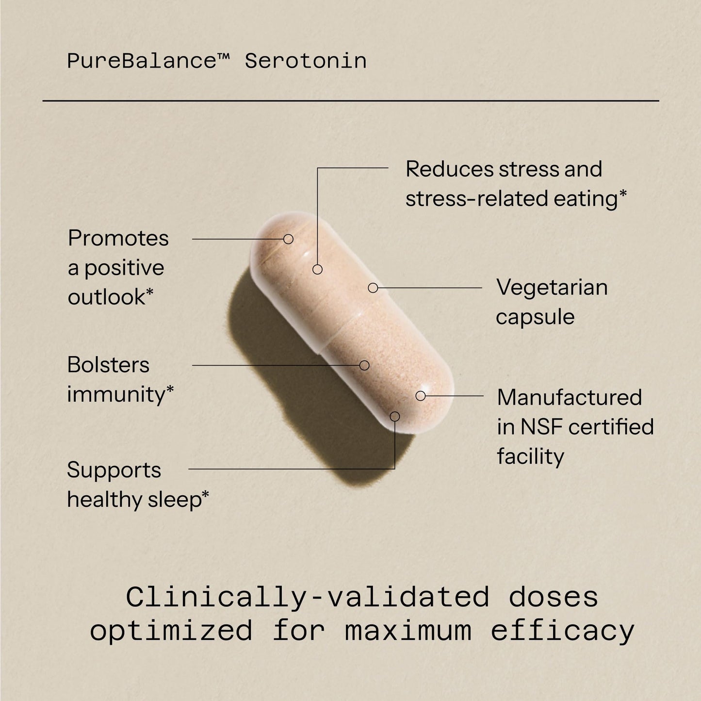 Quality of Life Pure Balance Serotonin Premium–Helps Boost Serotonin & Cortisol Levels - Includes 5-HTP, Venetron, Sensoril, Vitamin D3 & L-Theanine–60 Capsules Quality of LifeBuy Supplements Australia