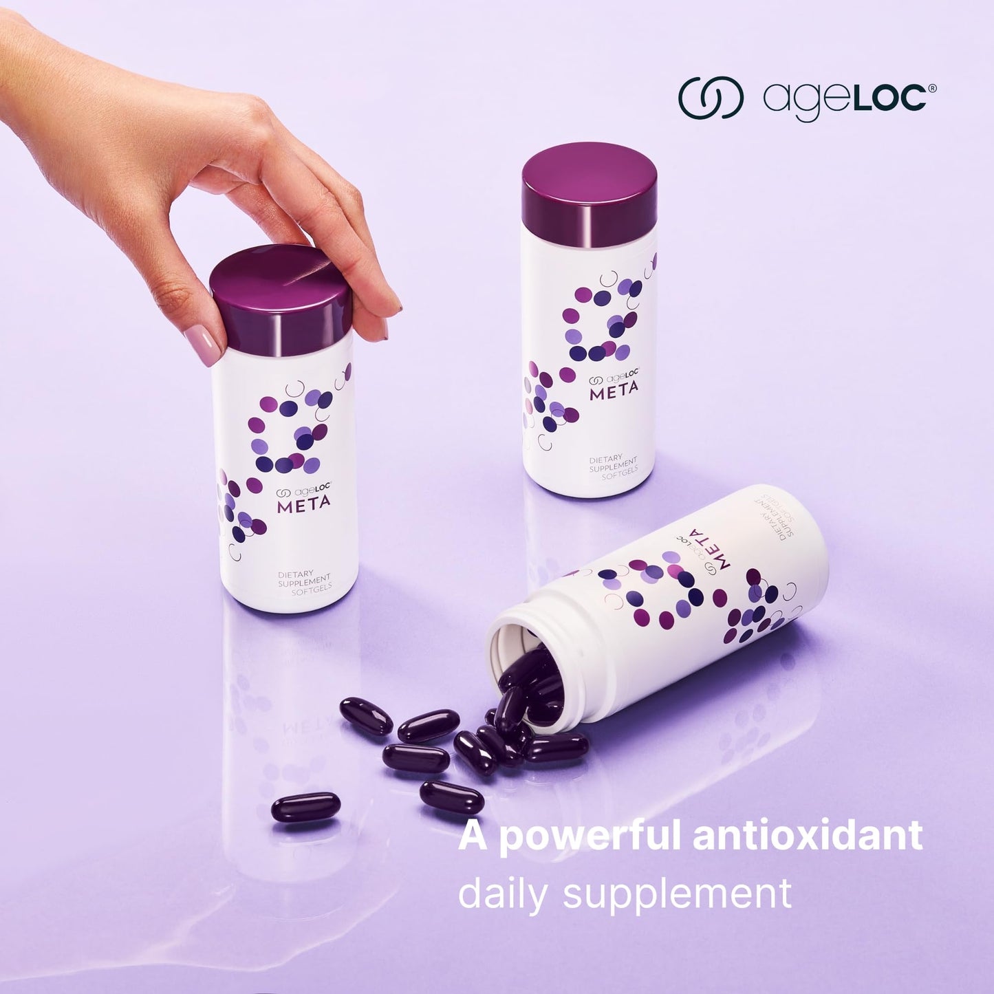 Nu Skin ageLOC Meta | Premium Dietary Supplement | Advanced Soft Gel Capsules Promoting Metabolic Health, Immune Support, Antioxidant Defense, and Improved Gut Health Nu SkinBuy Supplements Australia