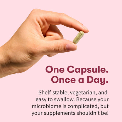Garden of Life Dr Formulated Once Daily 3-in-1 Complete Prebiotics, Postbiotics & Probiotics for Women, PRE + PRO + POSTBIOTIC Supplement for Women’s Digestive