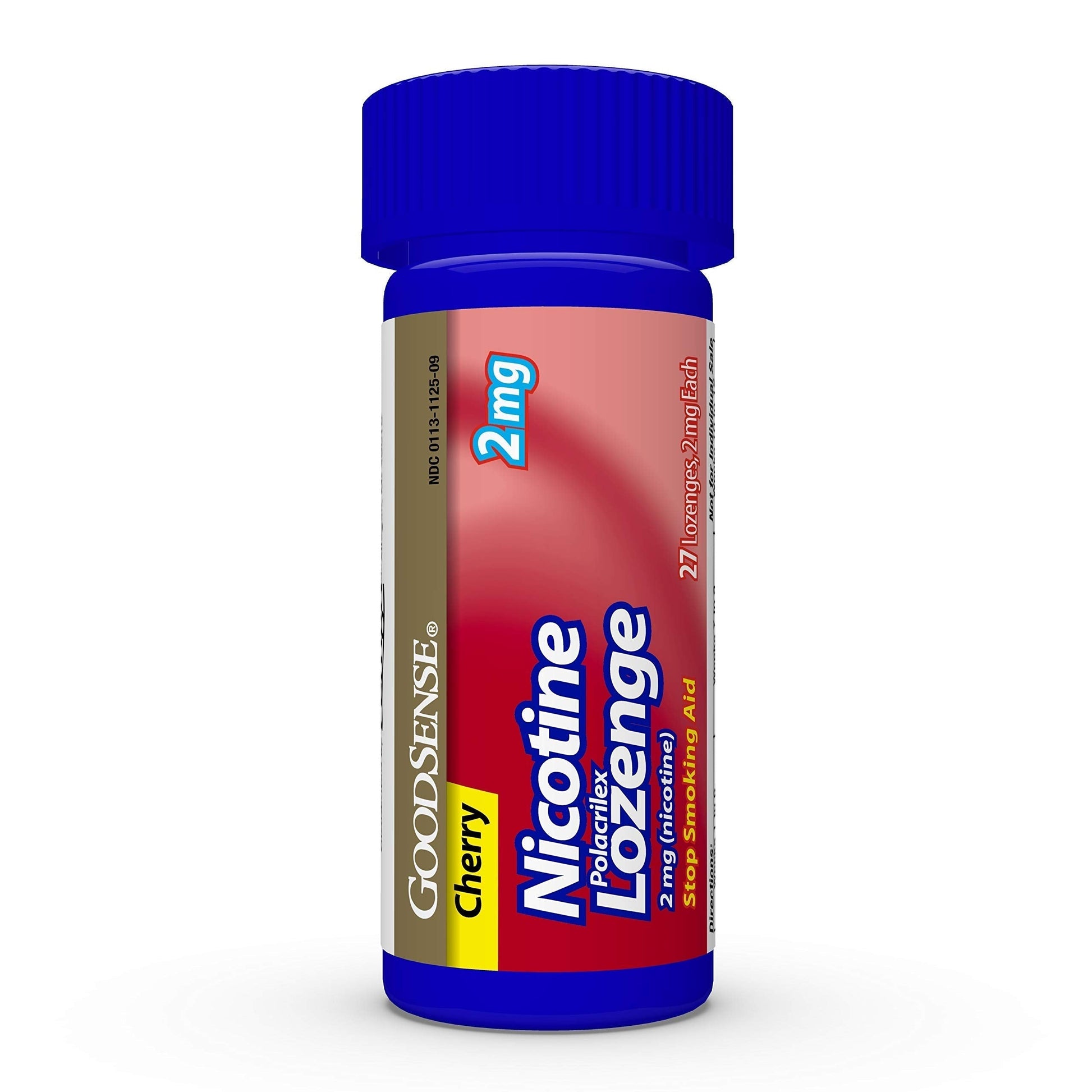 GoodSense Nicotine Polacrilex Lozenge, 2 mg (nicotine), Stop Smoking Aid GoodSenseBuy Supplements Australia