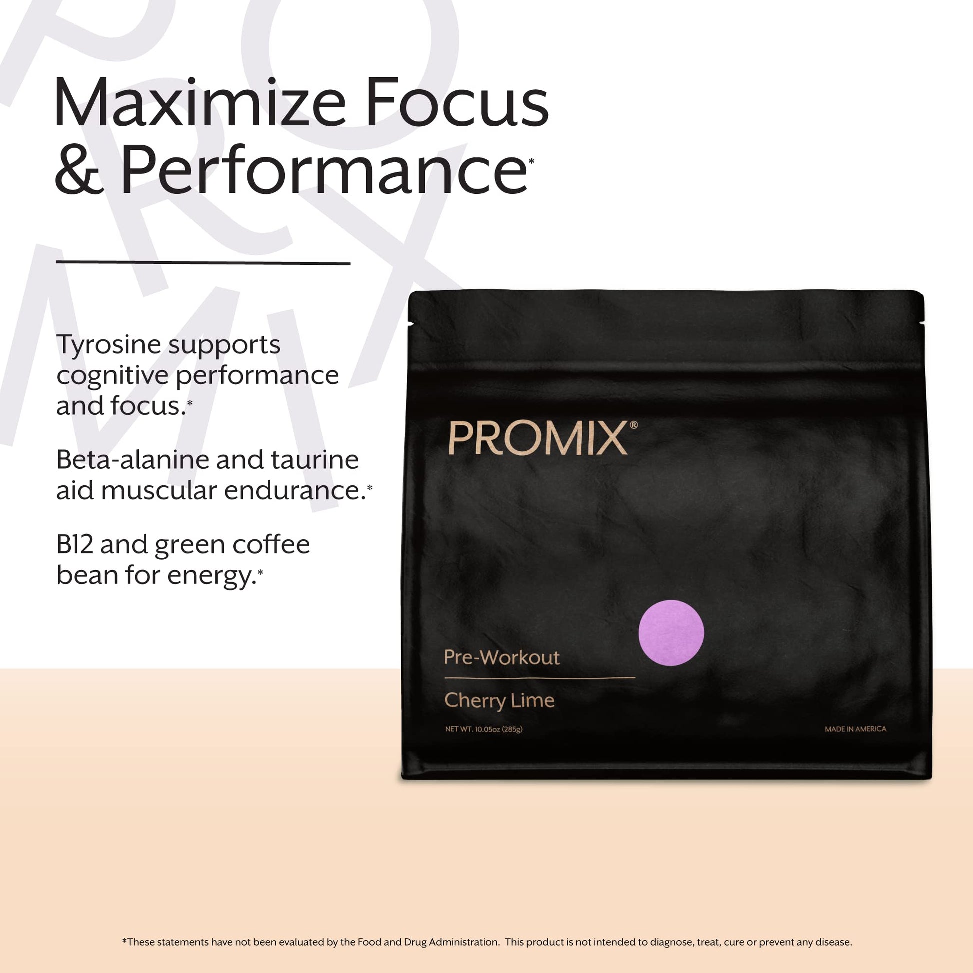 Promix Pre-Workout Powder, Cherry Lime - Maximize Focus & Performance - Helps Muscle ProMix NutritionBuy Supplements Australia