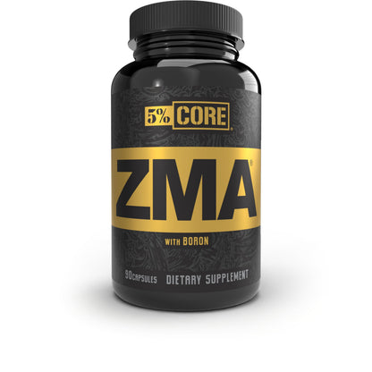 5% Nutrition Core ZMA (with Boron) | Promotes Recovery by Restoring Levels of Zinc, Magnesium & Vitamin B-6 (90 Capsules) 5% NutritionBuy Supplements Australia
