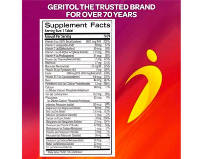 Geritol Complete Tablets 100 Tablets Geritol
