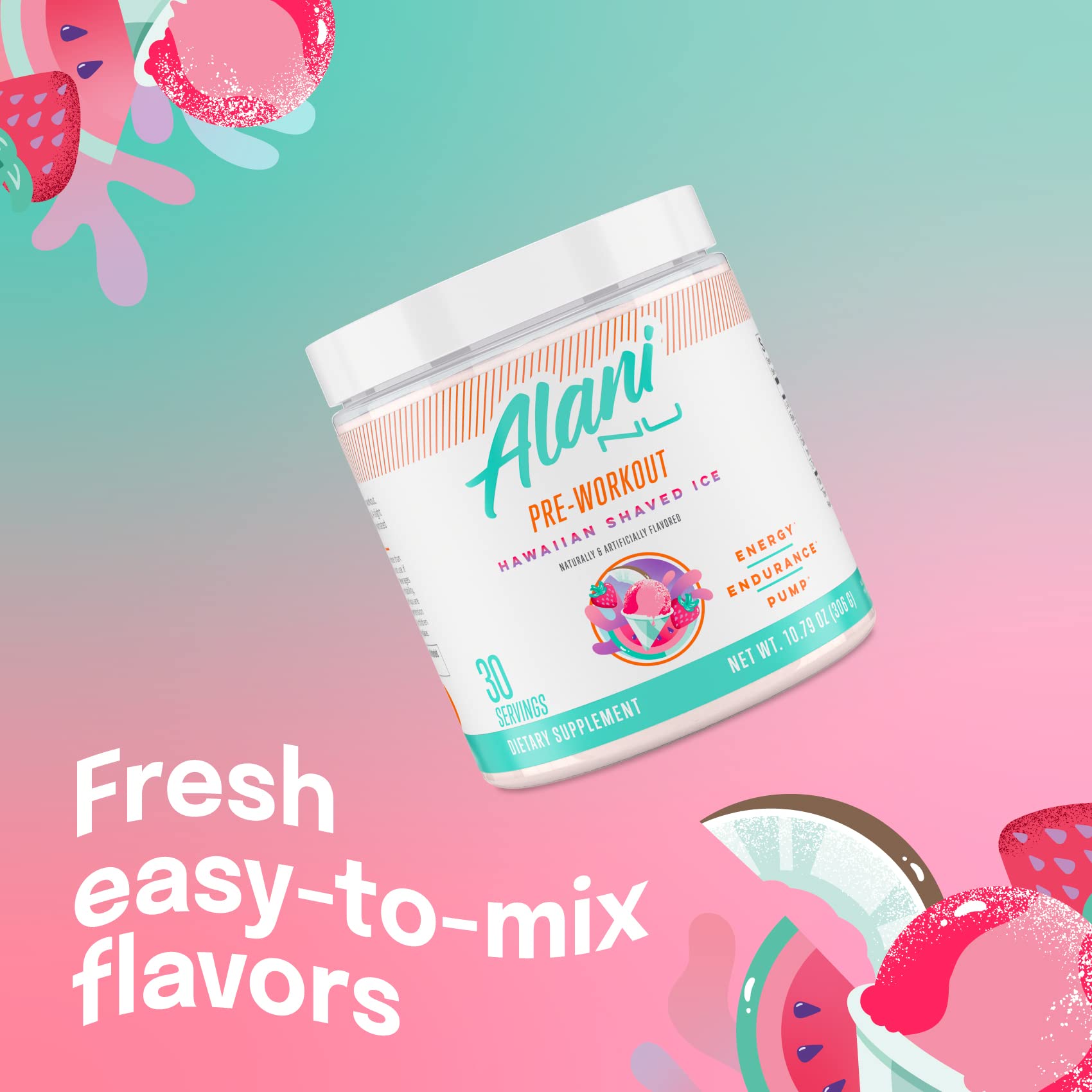 Alani Nu Pre Workout Powder | Amino Energy Boost | Endurance Supplement