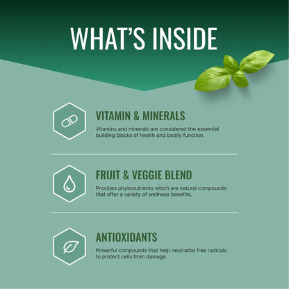 Approved Science Multi-Vitamin - with Full-Spectrum B-Vitamins, Green Tea, Lutein, Lycopene, Zeaxanthin, BioPerine Approved Science