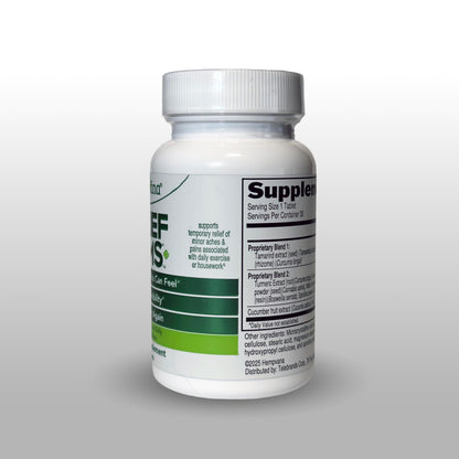 Hempväna® Relief Gems – Drug-Free Joint & Muscle Support Supplement – Supports Temporary Relief of Minor Aches & Pains from Daily Activity – Once-Daily Caplets (30 Count) HempvanaBuy Supplements Australia
