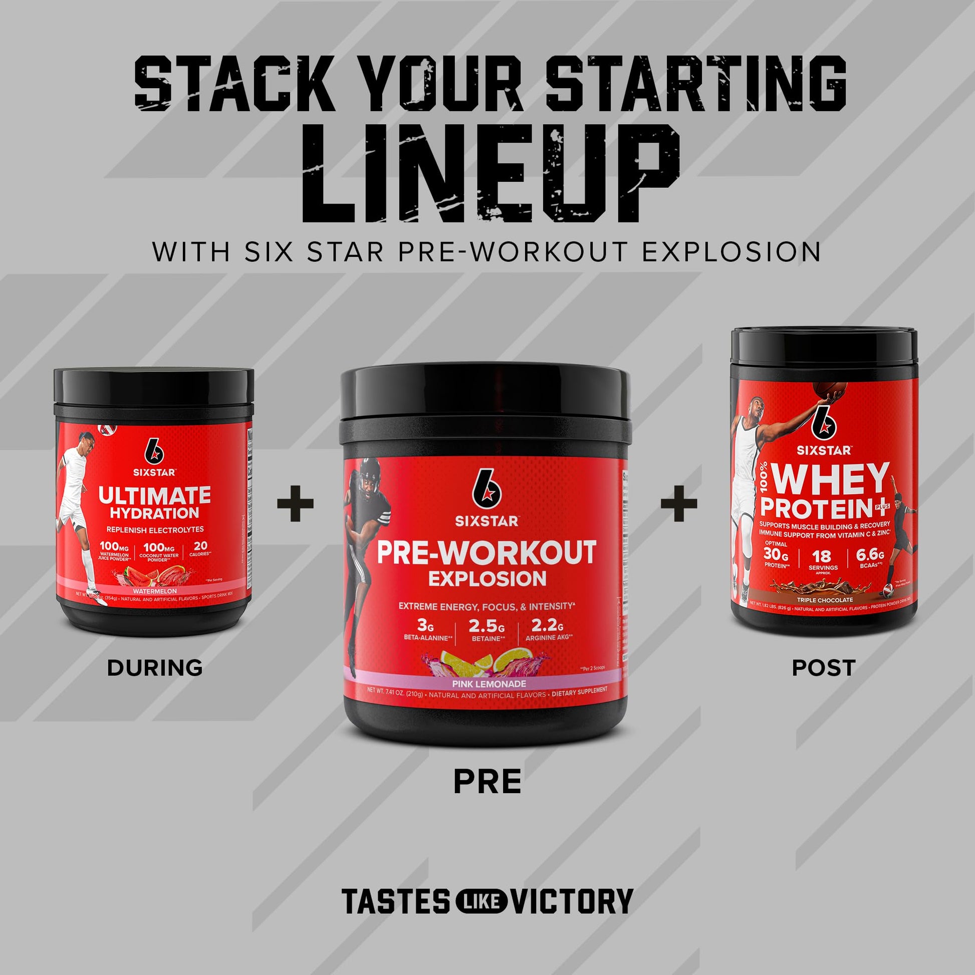 Six Star Pre Workout PreWorkout Explosion Pre Workout Powder for Men & Women PreWorkout Six StarBuy Supplements Australia