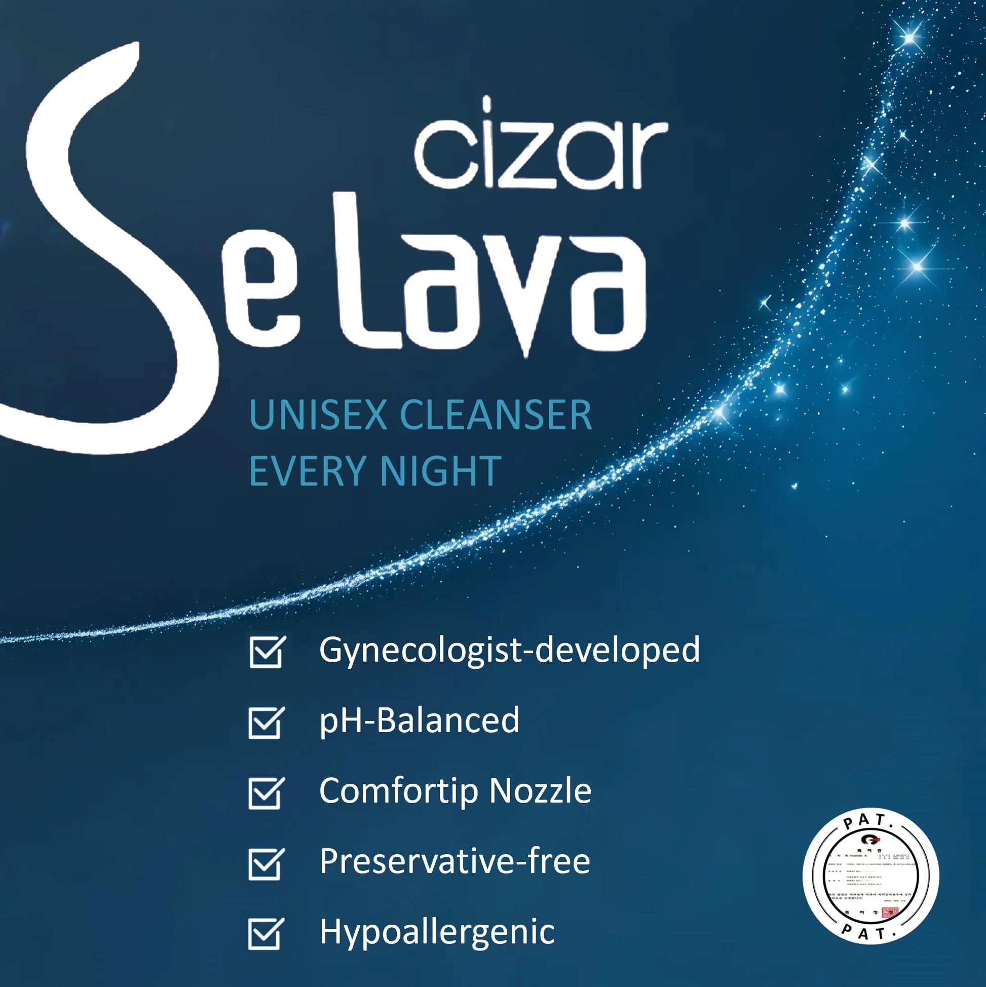 Cizar - Selava, Feminine Wash 15ml 7ea, Gynecologists Developed, Preservative-Free CizarBuy Supplements Australia