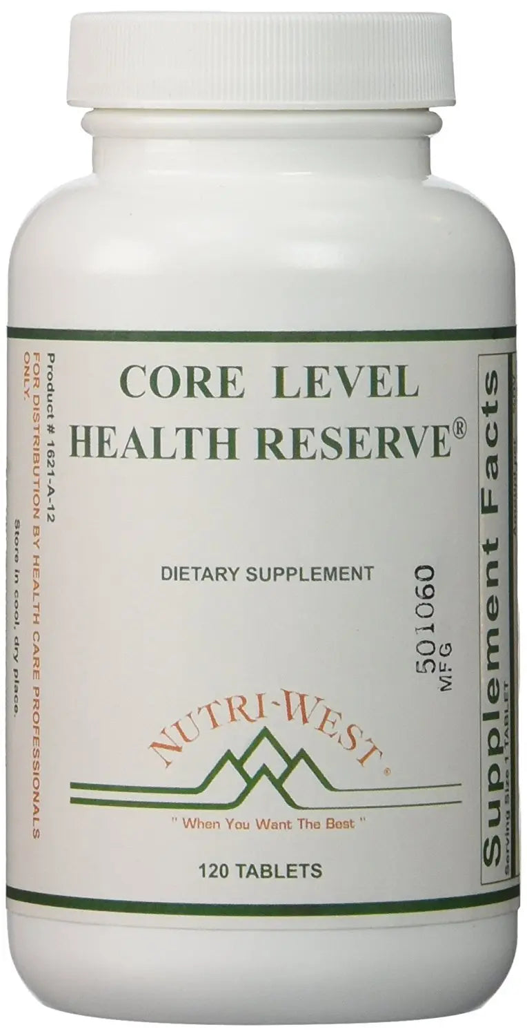 Core Level Health Reserve - 120 Tablets by Nutri West Nutri-WestBuy Supplements Australia