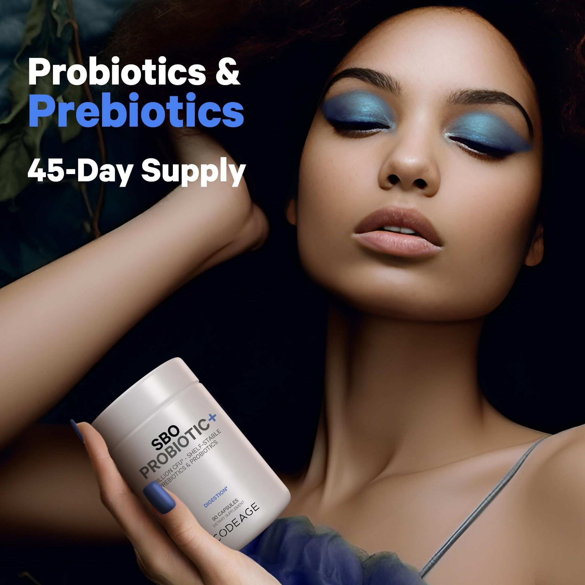 Codeage Multi Collagen Protein Capsules 5 Types, Ashwagandha Withania Somnifera & Organic Amla Berry + SBO Probiotic Blend 50 Billion CFU Bundle, Lactobacillus Plantarum, Bacillus Subtilis, Non-GMO CodeageBuy Supplements Australia