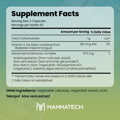 Mannatech Advanced Ambrotose 120 Capsules MannatechBuy Supplements Australia