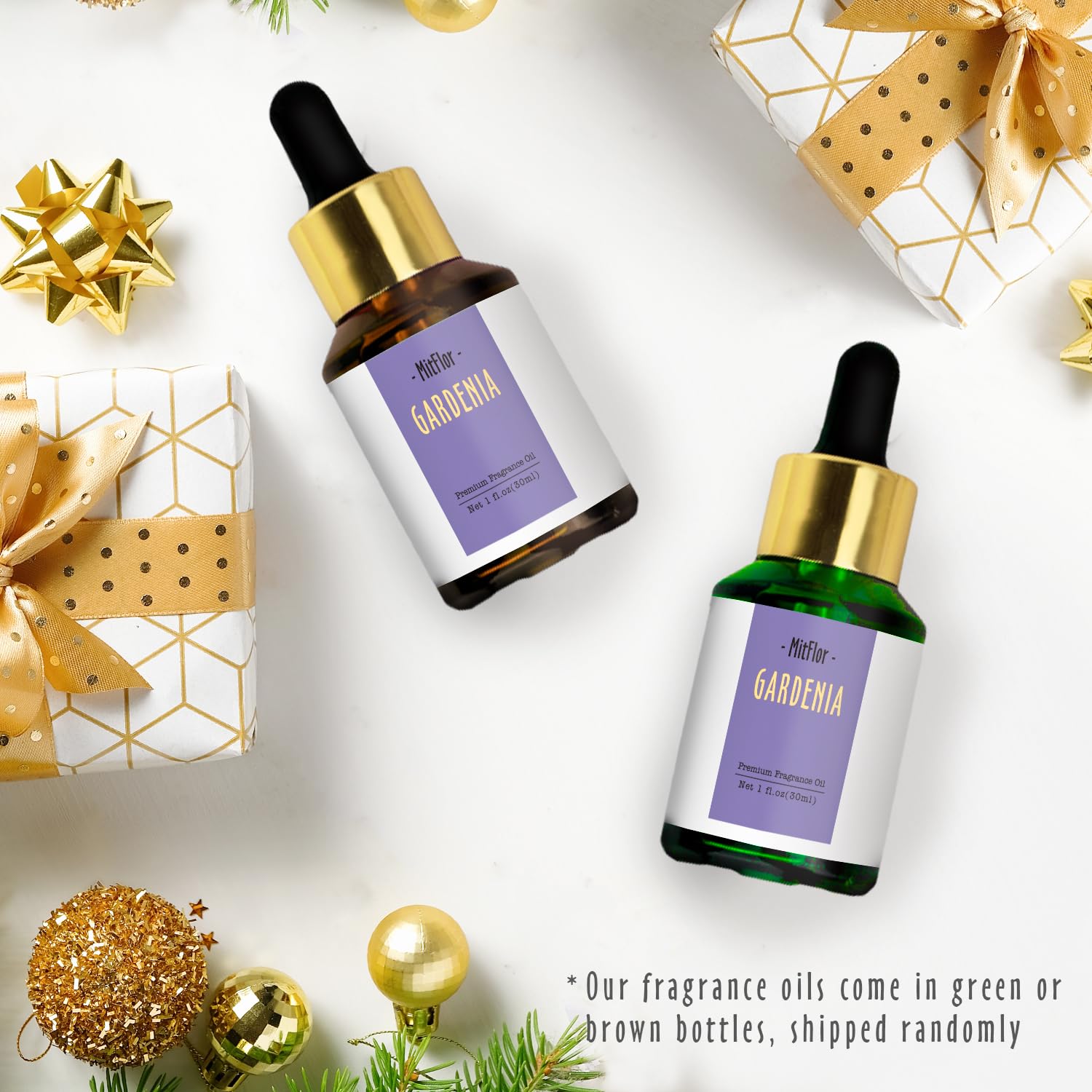Gardenia Fragrance Oil, MitFlor Single Scented Oil, Large Size Premium Grade Fragrance Oil MitFlorBuy Supplements Australia