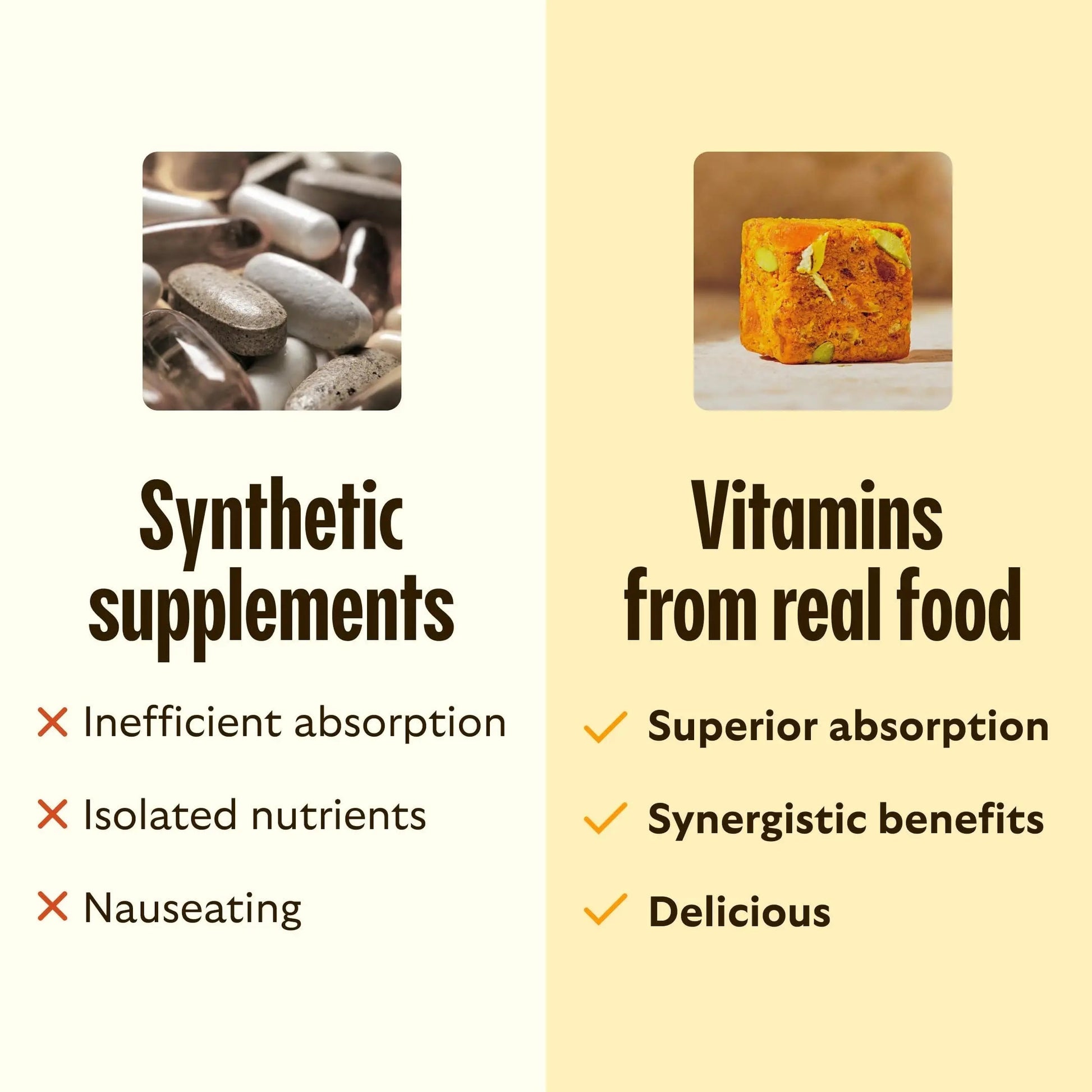 GEM Daily Bite for Women & Men, with 20+ Vitamins, Minerals & Superfoods Like Zinc, Vitamin D, B-Complex, K, Turmeric, Fiber & Prebiotics GEM