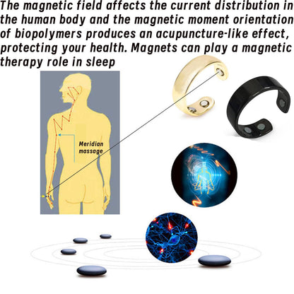 HVZZ Calmi Ring, Olux Rings for Women, Calmi Magnetic Ring for Lymphatic Drainage Arthritis Pain Relief HVZZBuy Supplements Australia