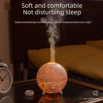 Volcano Humidifier Flame Aromatherapy Diffuser, 7 Colors Flame 200ml Essential Oil Diffusers cjcBuy Supplements Australia