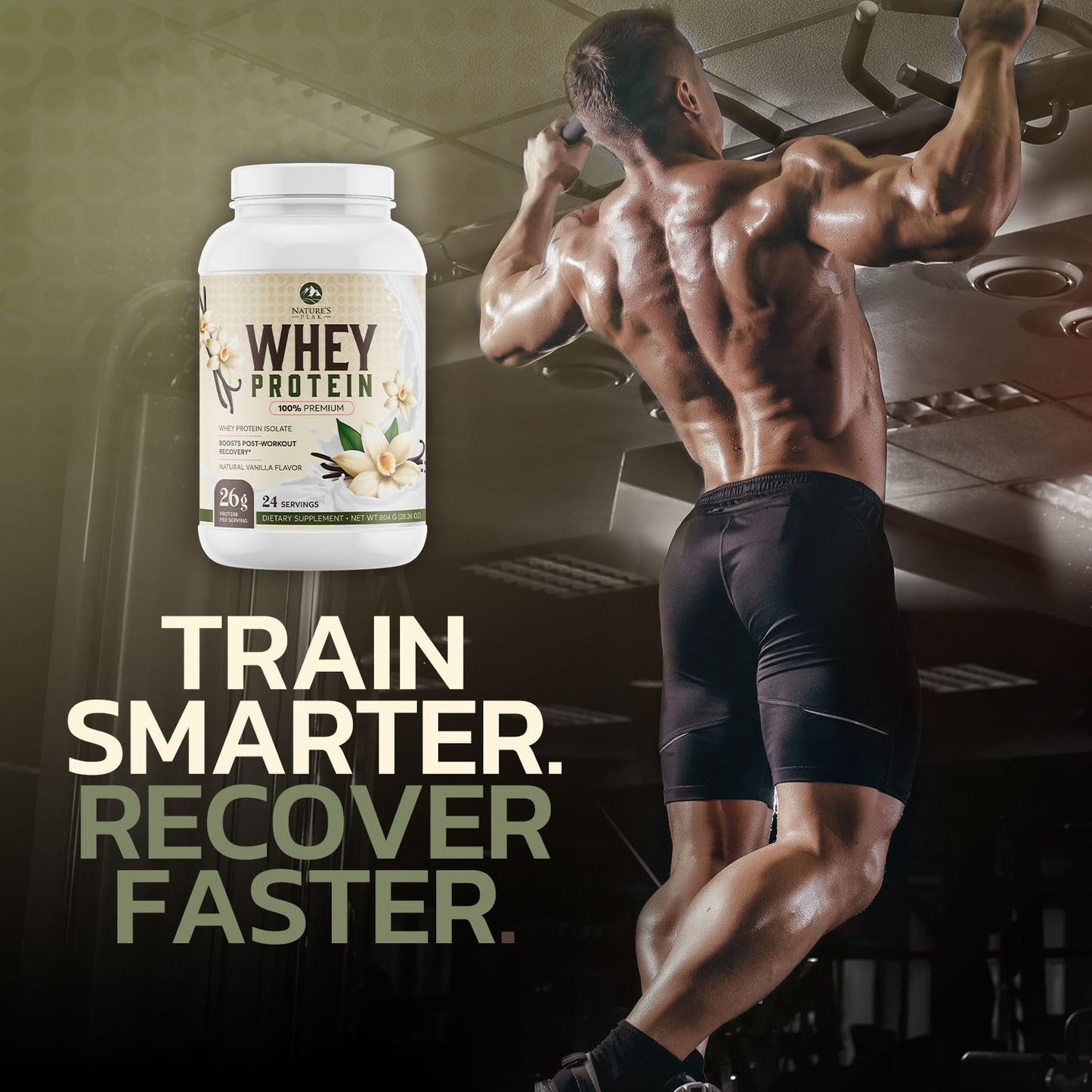 Nature's Protein Powder, 100% Whey Protein Powder Isolate, Immune Support, BCAAs Nature's PeakBuy Supplements Australia