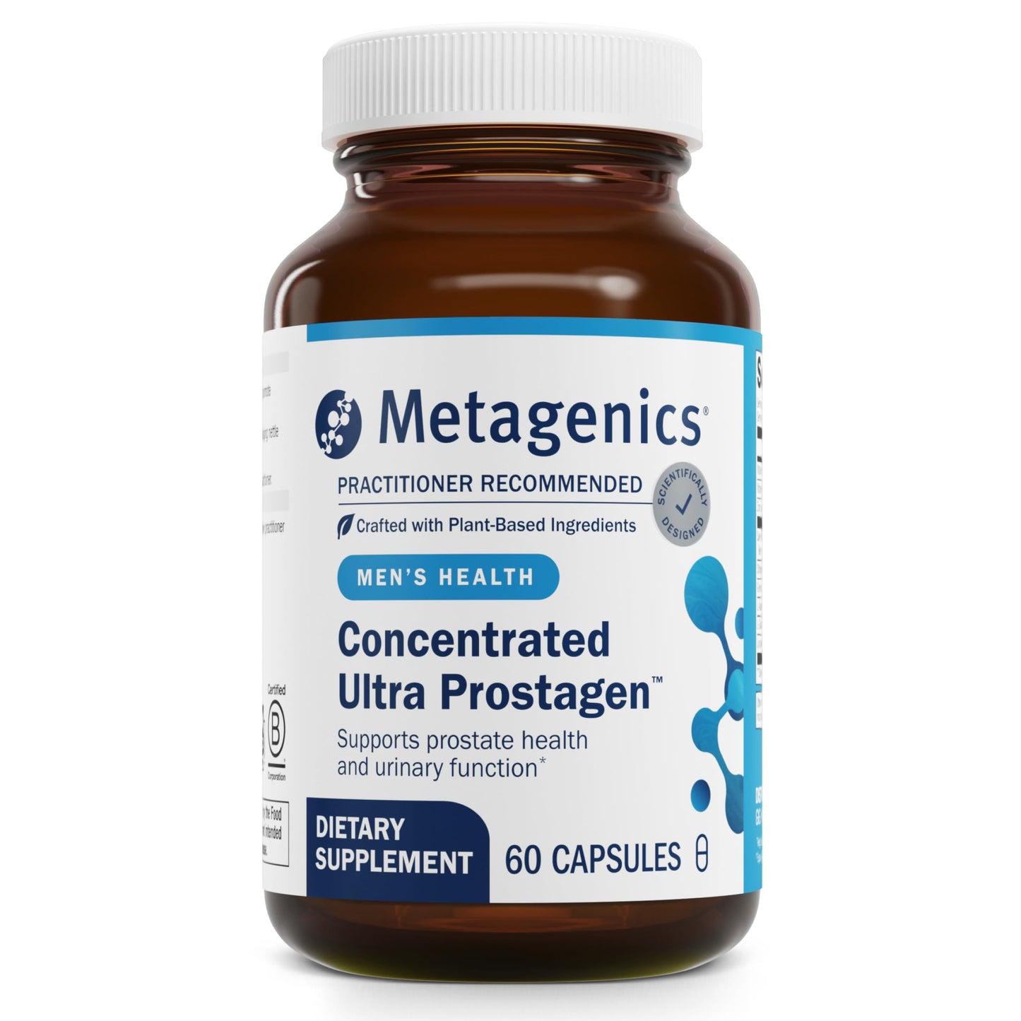 Metagenics Concentrated Ultra Prostagen - Prostate & Urinary Health with Saw Palmetto, Stinging Nettle, Lycopene & Zinc - Supports Hormonal Balance & Immune Health* - Non-GMO- 60 Capsules MetagenicsBuy Supplements Australia