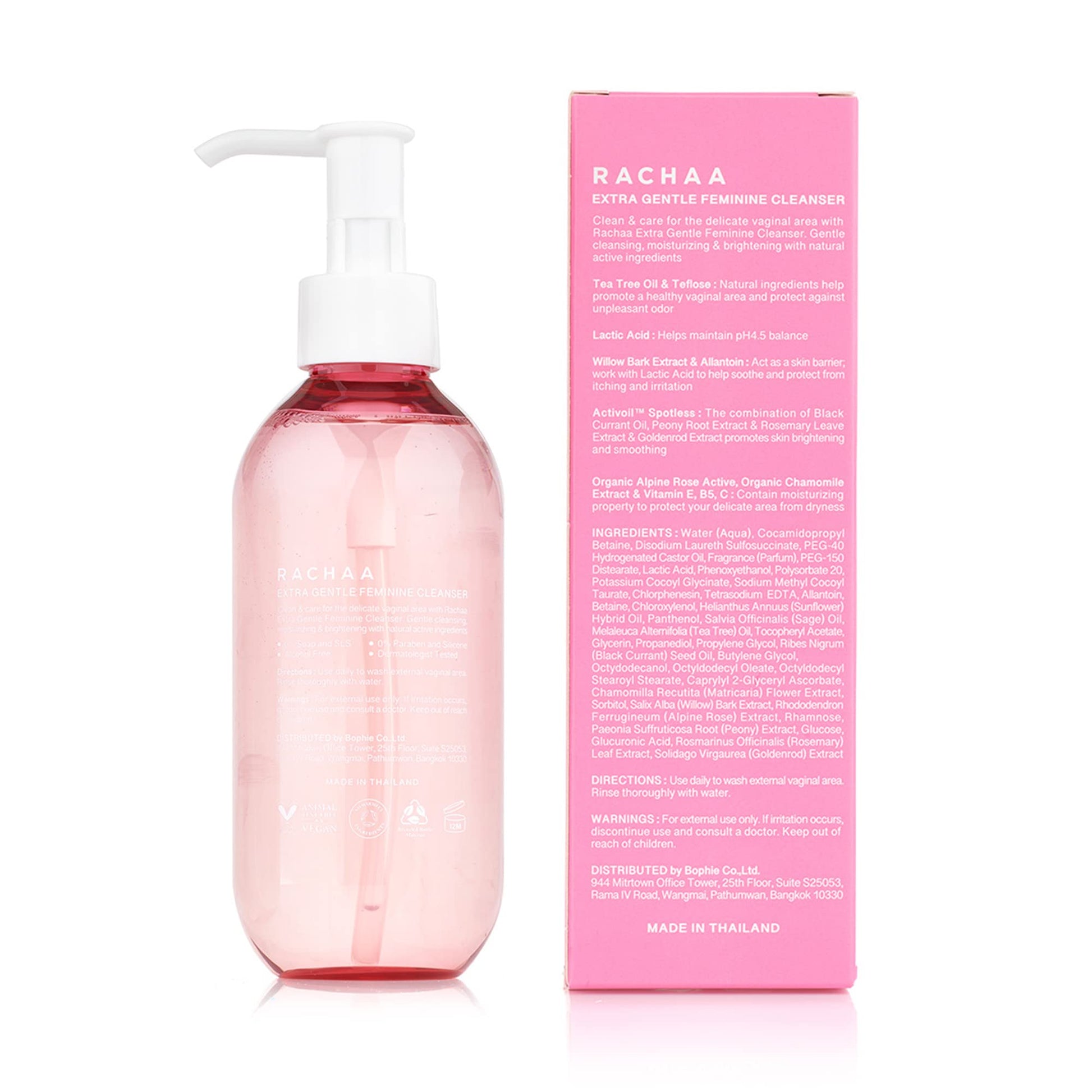 RACHAA Feminine Wash for Women, Lightening and Moisturizing, pH Balance Intimate Wash RACHAABuy Supplements Australia