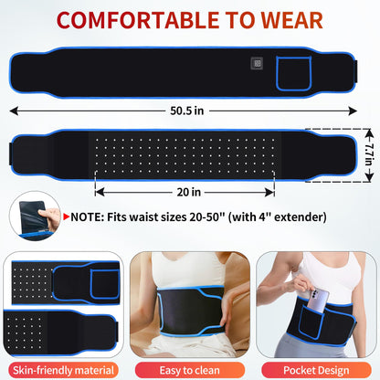 Red Light Therapy Belt, Infrared Light Therapy Red Light Therapy Device, Infrared Light Therapy Wrap LoqumloiBuy Supplements Australia
