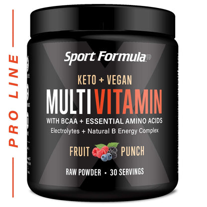 Sport Formula 99 Multivitamin Powder - Drink Mix for Men Women BCAA Amino Acids Won’t Upset Your Stomach - Keto Vegan Multivitamin Fruit Punch - Electrolytes Super B Complex Digestive Enzyme Sport Formula 99Buy Supplements Australia