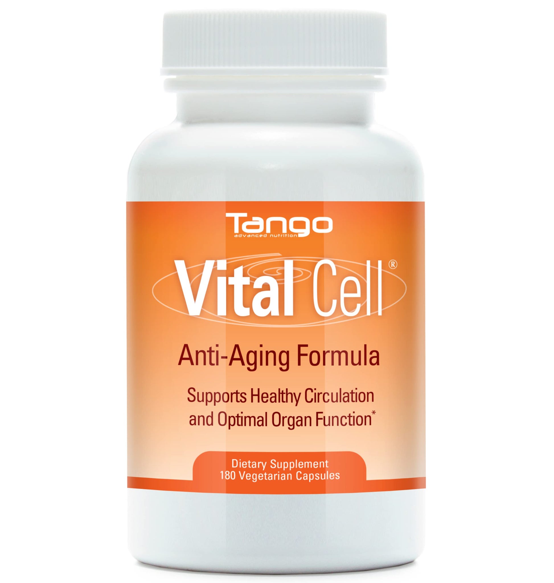 Vital Cell Natural Anti-Aging Supplement for Men and Women, Supporting Circulation and Healthy Organ Function (180 Vegetarian Capsules) TangoBuy Supplements Australia