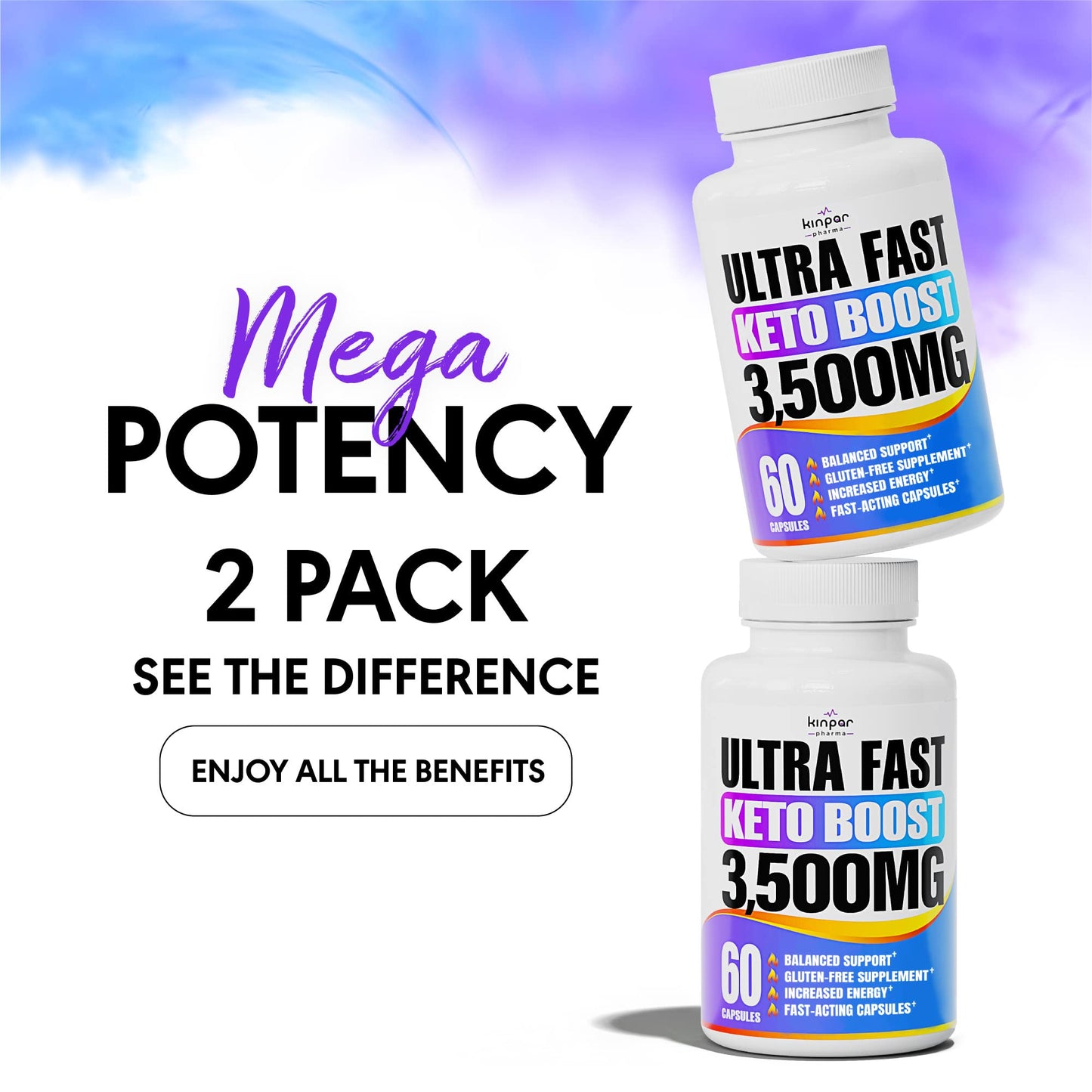 Complete Keto Pills - Keto Fast Exogenous Ketones Supplement for Improved Focus and Stamina Kinpar PharmaBuy Supplements Australia