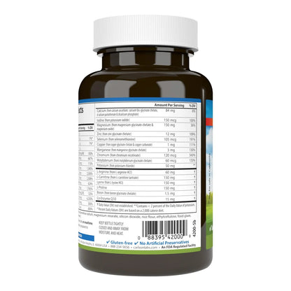 Carlson - Cardio Complete, Advanced Multivitamin, Heart Health, Circulatory Support, 90 Tablets CarlsonBuy Supplements Australia