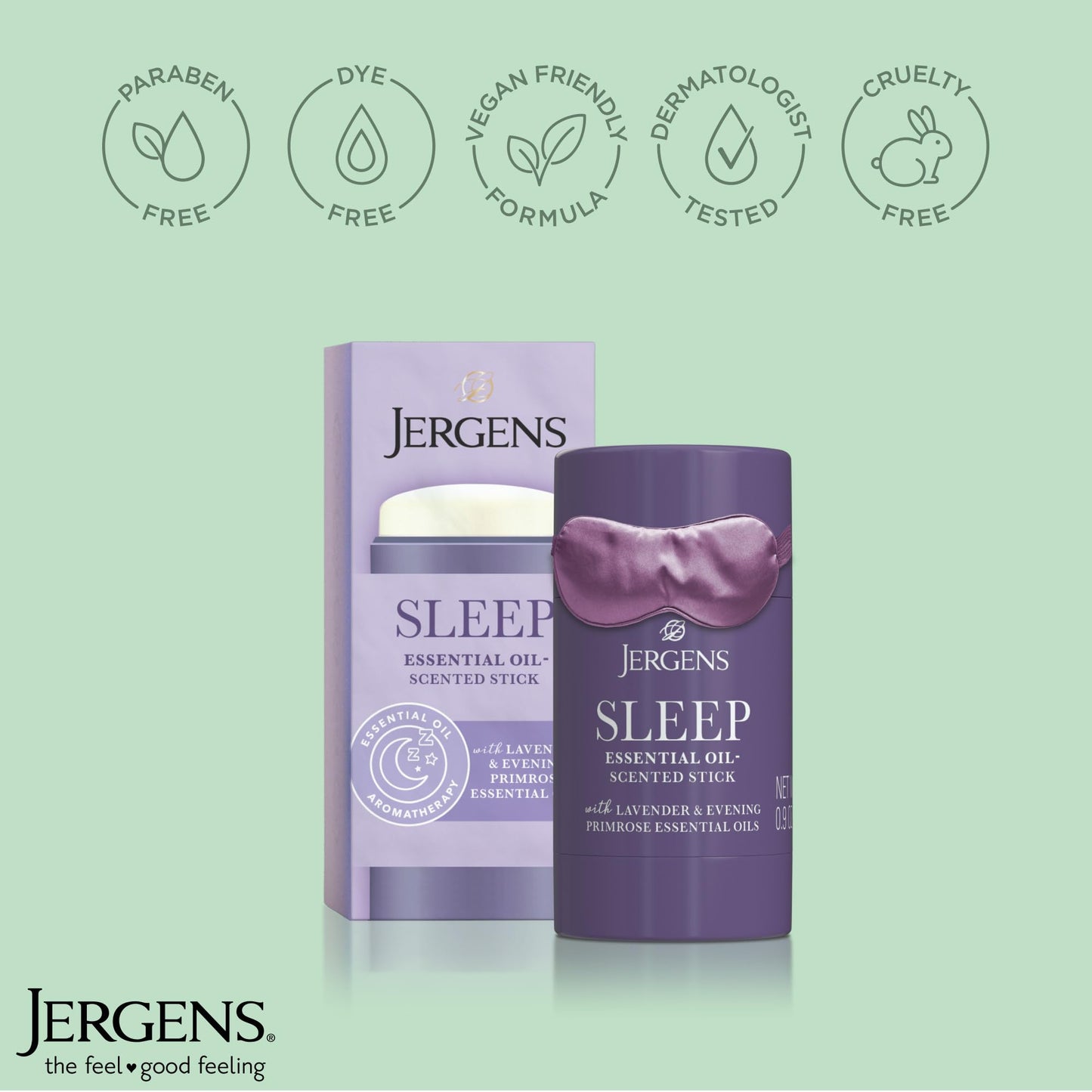 Jergens Sleep Stick Restful Blend Essential Oil Balm, Aromatherapy JergensBuy Supplements Australia